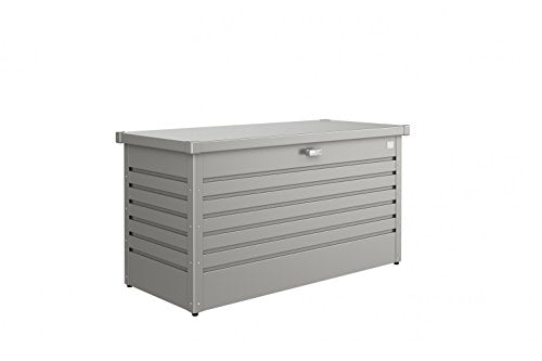 BioHort 130 Freizeit Container Box, Metallic Quarz grau, 134 x 62 x 71 cm