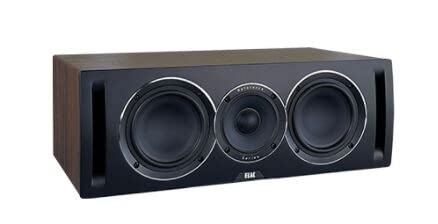 ELAC Uni-Fi Reference UCR5 Centerlautsprecher, schwarz/Holz - B-Ware