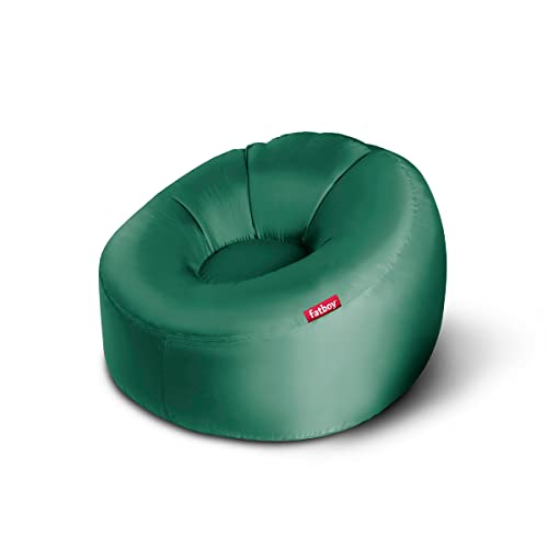 Fatboy® Lamzac 3.0 Luftsofa | Großes, aufblasbares Sofa/Liege/Bett in jungle green, Sitzsack mit Luft gefüllt | Outdoor geeignet | 110 x 103 x 62 cm