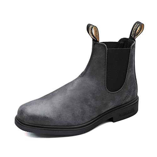 Blundstone Damen Dress Series Kurzschaft Chelsea Stiefel, Rustic Black, 8,5 UK (EU 42.5) im Sale