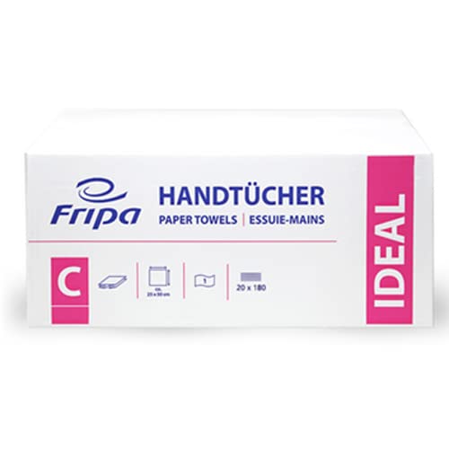 Fripa C Ideal, 25 x 33 cm, 3.600 Blatt, Handtuchpapier