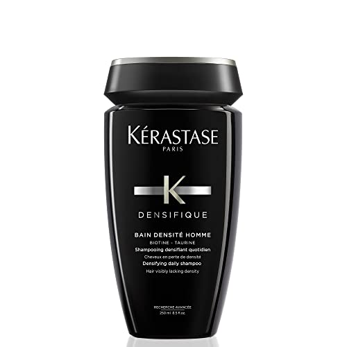 Kérastase | Shampoo für feines und dünnes Männerhaar, Verdichtendes Haarbad mit Biotin, Bain Densité Homme, Densifique, 250 ml