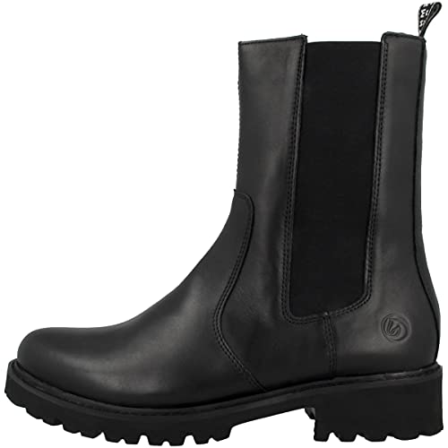 Remonte Damen D8685 Chelsea-Stiefel, schwarz / 01, 39 EU im Sale