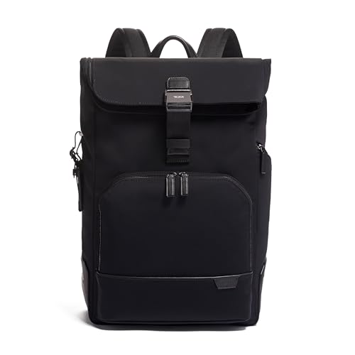 TUMI Harrison Osborn Roll-Top-Laptop-Rucksack – 15 Zoll Computertasche für Damen und Herren – Schwarz im Sale