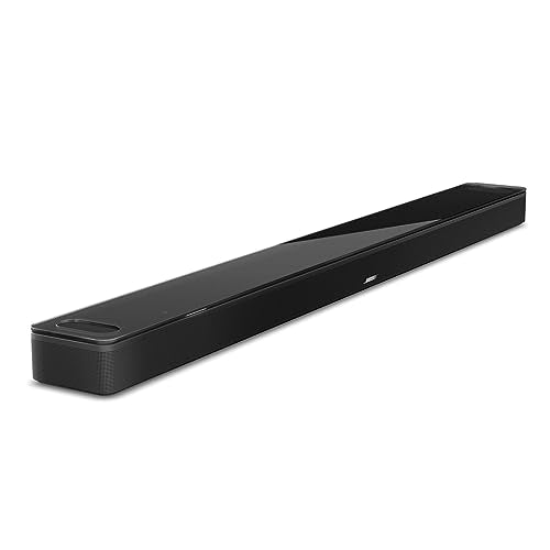 NEU Bose Smart Ultra Soundbar mit Dolby Atmos plus Alexa, kabellose Bluetooth-KI, Surround-Sound-System für TV-Geräte, Schwarz im Sale