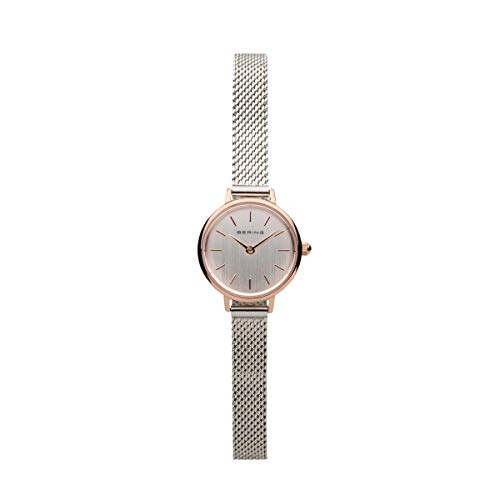 BERING Damen Uhr Quarz Movement - Classic Collection mit Edelstahl und Saphirglas 11022-004 - 3 AT im Sale