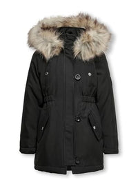 Thumbnail for ONLY Mädchen Only Girl Lang 152black Parka, Schwarz, 152 EU im Sale