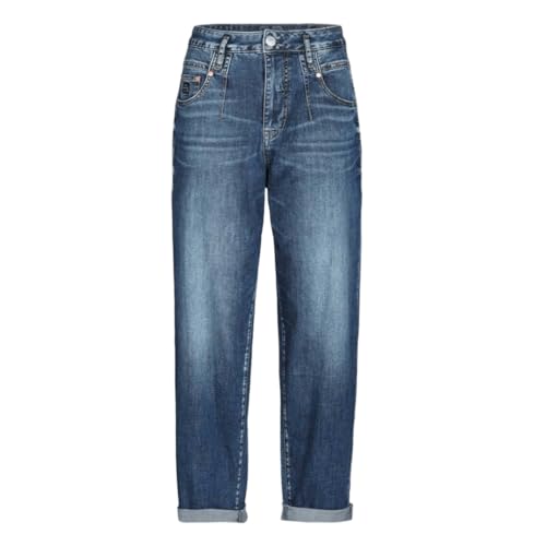 Herrlicher Damen High-Waist-Jeans Hose Gila 5570 RD662 Recycled Denim 7/8-Länge im Sale