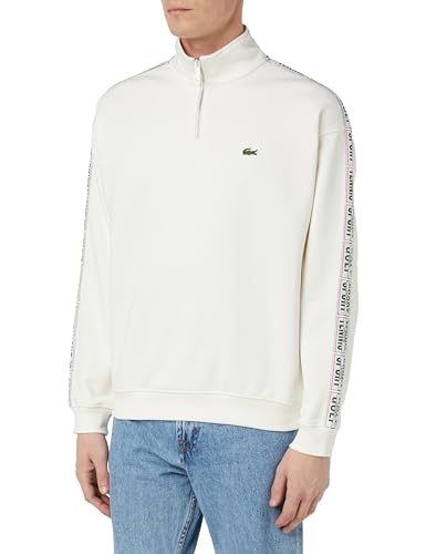 Lacoste Herren Sh2103 Sweatshirt, Mehl, im Sale