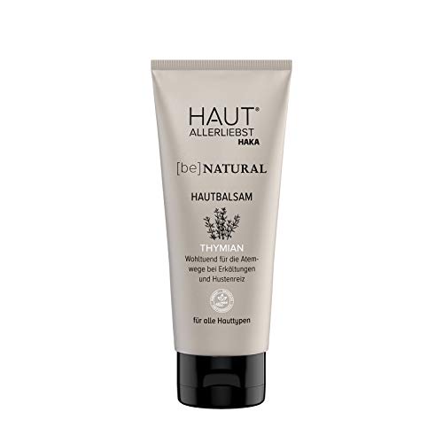 HAUTALLERLIEBST Erkältungsbalsam mit Thymianöl, 100ml Tube