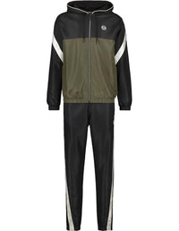 Thumbnail for Sergio Tacchini Trainingsanzug DIAGONALLEY HOODIE TRACKSUIT schwarz (grün) im Sale