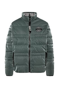 Thumbnail for Camp David Herren Steppjacke mit Coating und Zip-Anhänger Khale Green im Sale