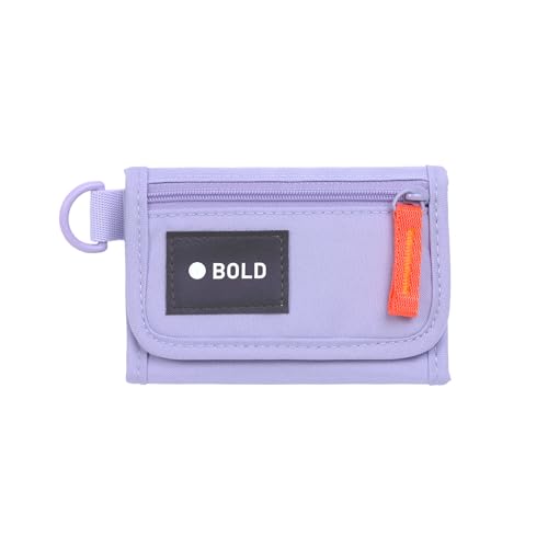 LÄSSIG Kinder Geldbeutel mit Klettverschluss und transparenten Sichtfenster/School Wallet Bold lavender im Sale