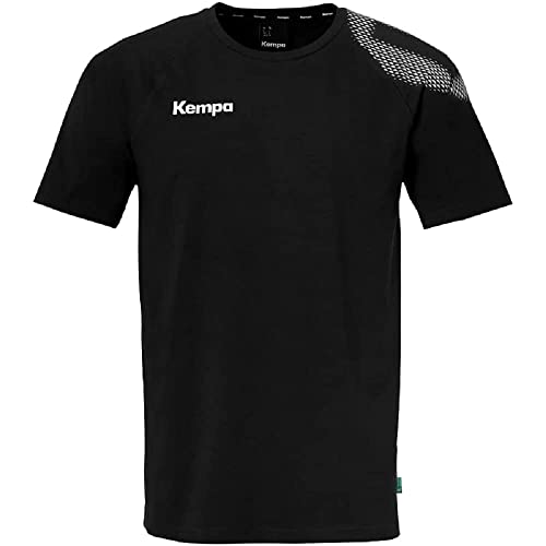 Kempa Herren Core 26 T-Shirt Jungen Handball Sport-Shirt Funktions-Shirt Trikot, Schwarz, EU im Sale