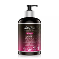 Thumbnail for ahuhu REBUILD Keratin Shampoo XXL (500 ml) – restrukturierende Haar-Aufbaupflege mit pflanzlichem Phytokeratin & Granatapfel, dringt tief ein & baut das Haar von innen wieder auf, vegane Haarpflege