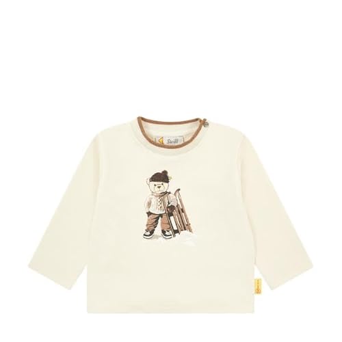 Steiff Jungen T-Shirt Langarm, Eggnog, 60 im Sale