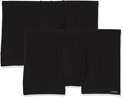 Palmers Herren Success Pants Doppelpack Boxershorts, Schwarz (Schwarz 900), Medium (2er Pack)