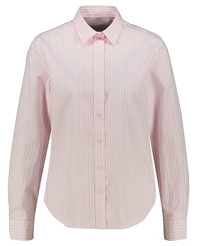 GANT Damen REG POPLIN Stripe Shirt Bluse, Light PINK, 40 im Sale