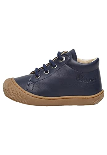 Naturino Cocoon-Lauflernschuhe aus Nappaleder, Marineblau 22 im Sale