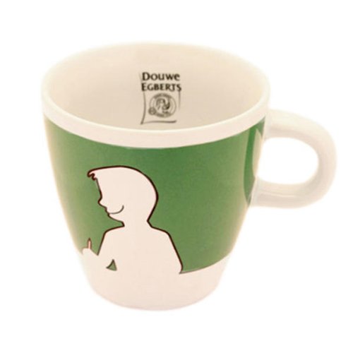 Douwe Egberts Design People, Kaffee Becher, Tee Tasse, Porzellan, Grün, 260 ml