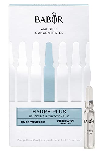 BABOR Hydra Plus, Serum Ampullen für das Gesicht, Mit Hyaluronsäure für intensive Feuchtigkeit, Vegane Formel, Ampoule Concentrates, 7 x 2 ml im Sale