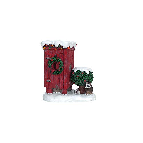 Lemax 64481 - Christmas Outhouse - Geschmücktes Plumpsklo - Zubehör Weihnachtsdorf im Sale