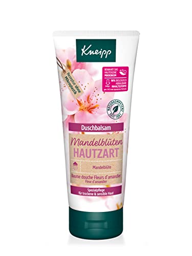 Kneipp Duschbalsam Mandelblüten Hautzart - feuchtigkeitsspendende Duschcreme mit Mandelmilch & Mandelöl für geschmeidige Haut - ohne Mikroplastik - 200ml im Sale