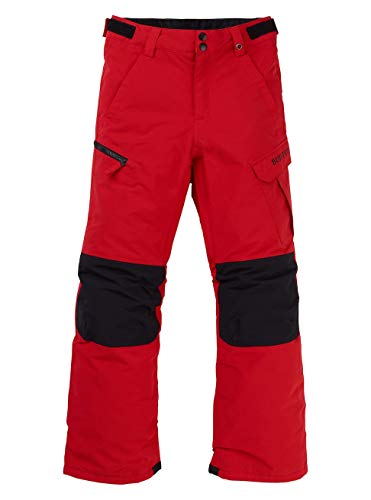 Burton Jungen Exile Cargo Snowboard Hose, Flame Scarlet, im Sale