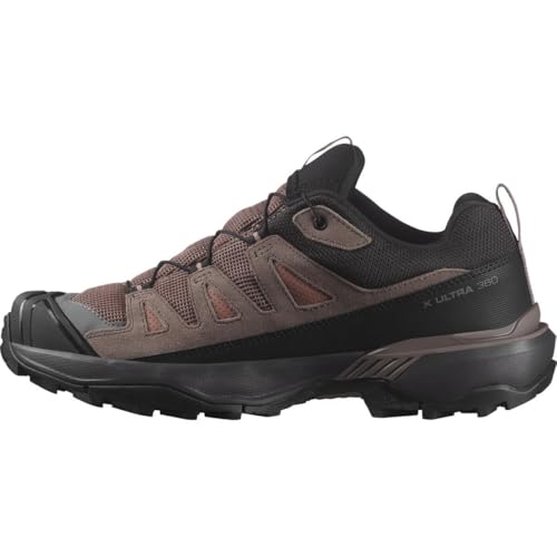 Salomon X Ultra 360 Leather Gore-Tex Wasserdichte Damen Wanderschuhe, Outdoor-bereit, Grip, Schutz bei jedem Wetter, Cognac, 2/3 im Sale