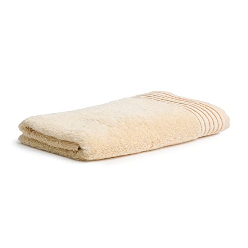 Möve Loft Uni mit Chenillebiesen Duschtuch 80 x 150 cm aus 100% Baumwolle (Spinair), Beige im Sale