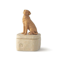 Thumbnail for Willow Tree Love My Dog Golden Keepsake Box