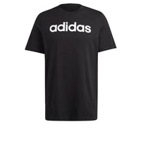 Thumbnail for adidas Herren Essentials Single Jersey Linear Embroidered Logo Langarm T-Shirt, Schwarz, XL EU im Sale