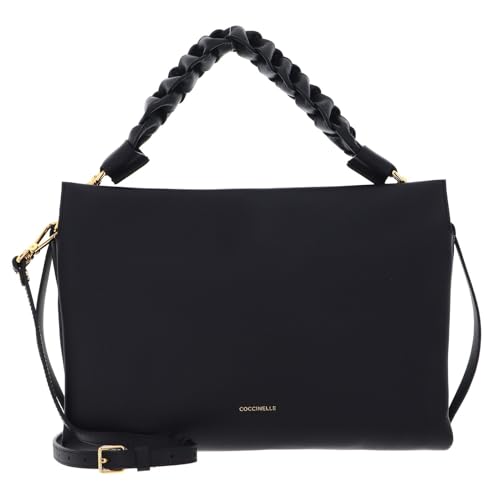 Coccinelle Boheme Grana Double - Umhängetasche 23 cm noir/cuir im Sale