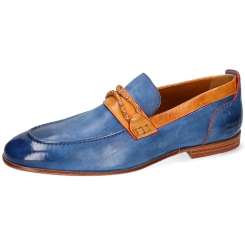 Melvin & Hamilton Loafers Herren Santo 1 Blau 44 im Sale