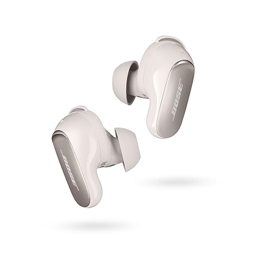 NEU Bose QuietComfort Ultra kabellose Noise-Cancelling-Earbuds, Bluetooth-Earbuds für räumlichen Klang und mit erstklassigem Noise-Cancelling, Bluetooth-Earbuds für Sport, Weiß im Sale