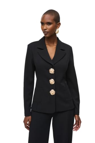 Joseph Ribkoff Jacket 243160 | 46 | Black im Sale