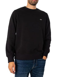 Thumbnail for Gant Herren Reg Shield C-Neck Sweatshirt, Schwarz,  EU im Sale