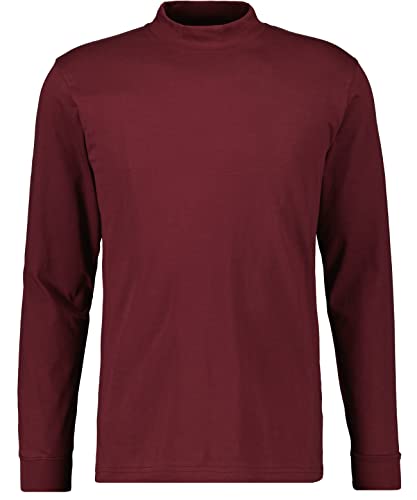 RAGMAN Herren Stehkragenshirt Langarm , Barolo-684 im Sale