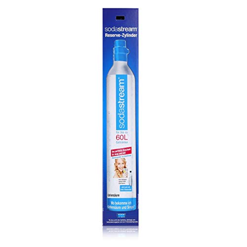 SodaStream Reservezylinder (1x CO2-Zylinder für 60L Sprudelwasser), Mehrfarbig, 1 - Pack