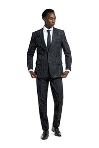 Thumbnail for OppoSuits Herren-Weihnachtsanzug - Glitzerndes Weihnachts- und Silvester-Outfit - schmale Passform - Inklusive Blazer, Hose und Krawatte im Sale