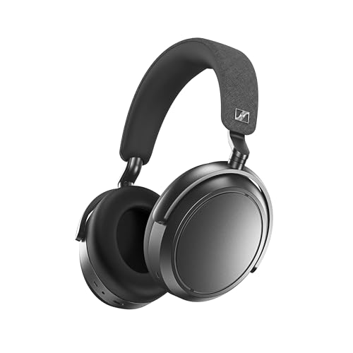 Sennheiser MOMENTUM 4 Wireless Kopfhörer mit Bluetooth - mit adaptiver Geräuschunterdrückung für kristallklare Anrufe - 60 Stunden Akkulaufzeit - anpassbarer Klang, leicht und faltbar - Weiß im Sale