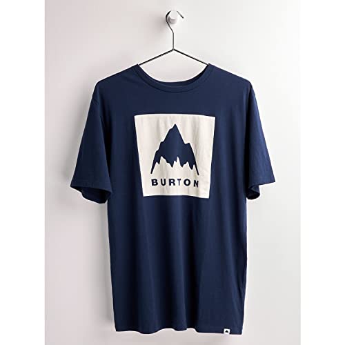 Burton Herren Classic Mountain High T Shirt, Dress Blue, im Sale