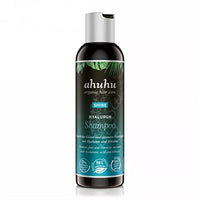 Thumbnail for ahuhu SHINE Hyaluron Shampoo (200 ml) – mildes Pflegeshampoo für strahlenden Glanz mit Hyaluron & Hibiskus Extrakt, ohne das Haar auszutrocknen, glättet Haaroberfläche, vegane Haarpflege