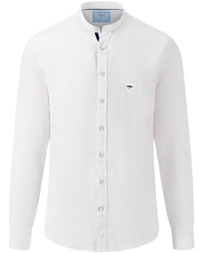 FYNCH-HATTON Leinenhemd White XL im Sale