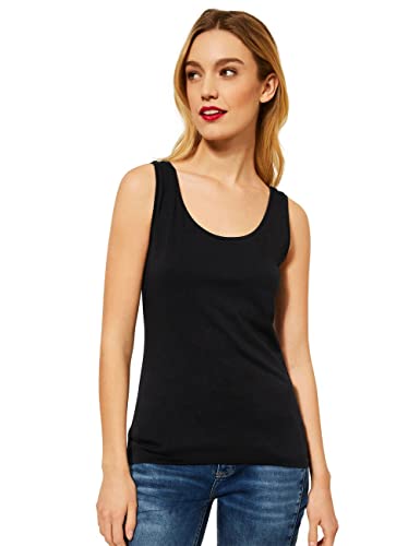 Street One Damen Top Anni, Schwarz Neu, 40 im Sale