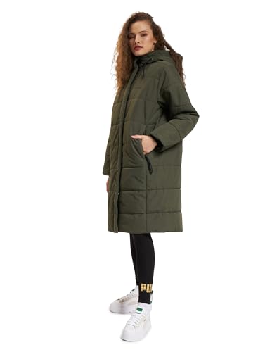 DIDRIKSONS Sandra Parka Damen grün,Army Grün,40 im Sale