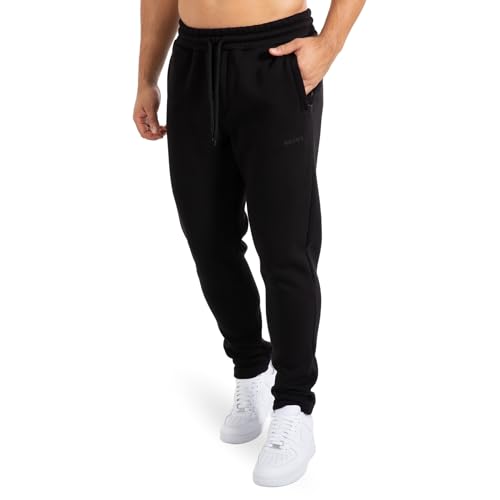 SMILODOX Joggingshose Herren Evra, Freizeithose Laufhose Herren, Baumwolle, Sporthose Lang Herren, Trainingshose mit Reißverschlusstaschen, Ideal für Sport, Gym, Fitness und Freizeit im Sale