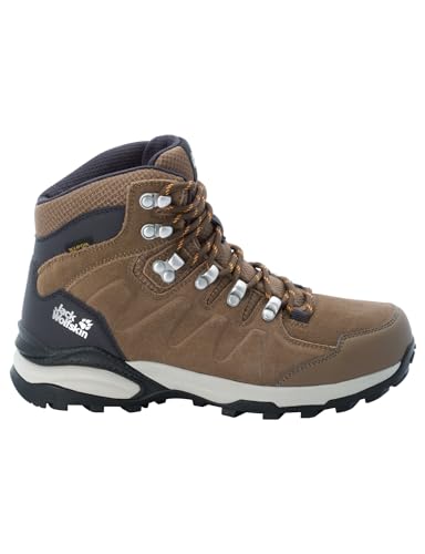 Jack Wolfskin Damen Refugio Texapore Mid W, Brown / Apricot, 39 EU im Sale