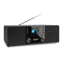 Thumbnail for TechniSat DIGITRADIO 370 CD IR - Internetradio (DAB+, FM, CD-Player, WLAN, Bluetooth, Farbdisplay, USB, AUX, Kopfhöreranschluss, Wecker, 10 Watt, Fernbedienung) schwarz im Sale