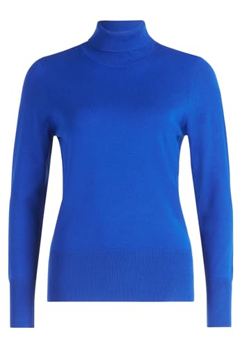 Betty Barclay Damen Rollkragenpullover Langarm Rohweiß,42 im Sale